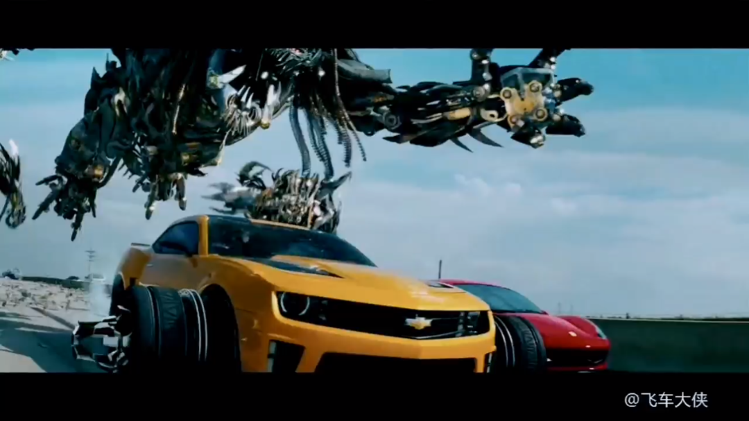变形金刚系列电影飞车戏串烧,全程高节奏!