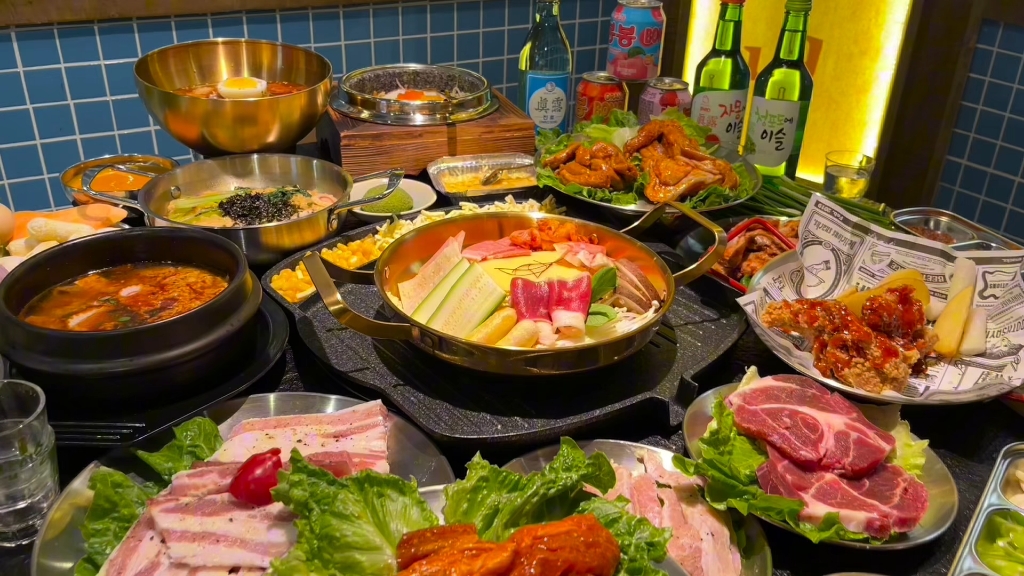 成都龙泉驿区 姜胖胖首尔自助烤肉