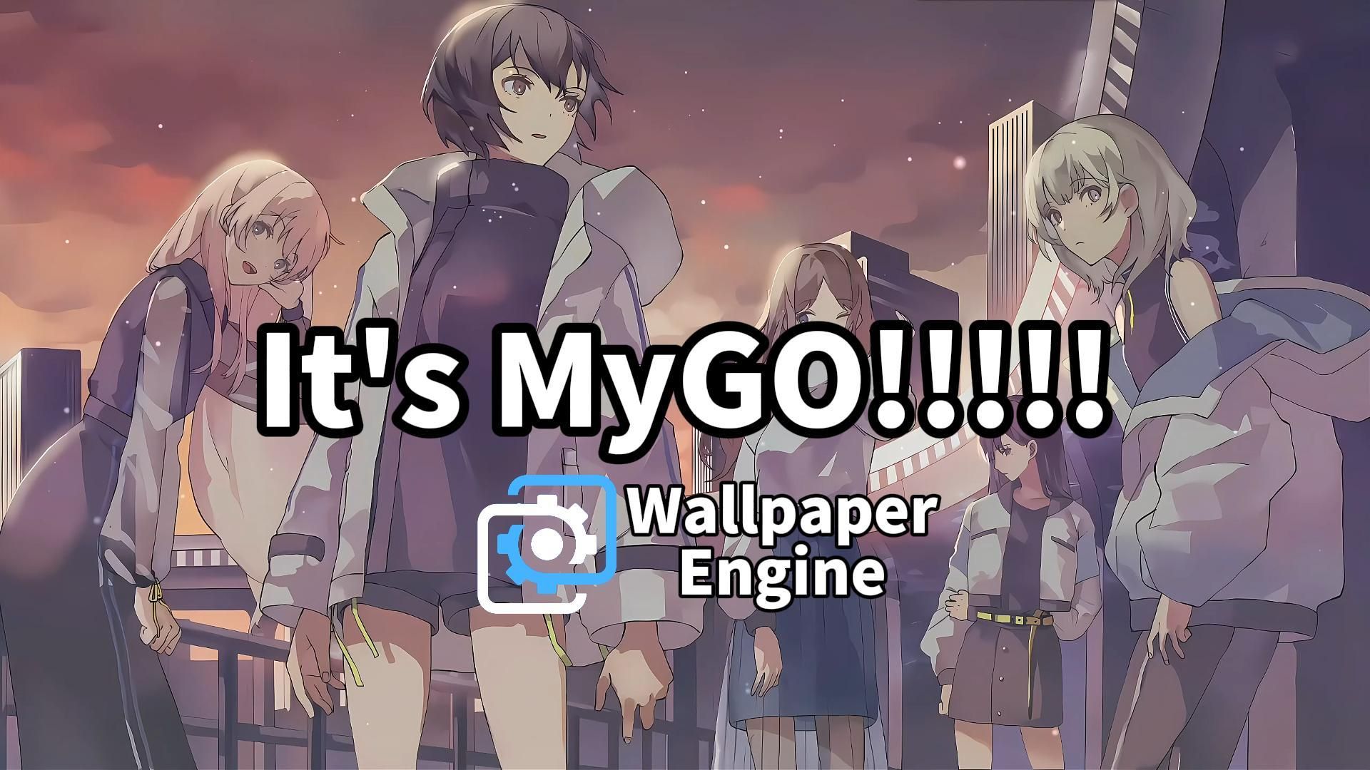 【Wallpaper Engine】壁纸推荐 MyGO篇哔哩哔哩bilibili