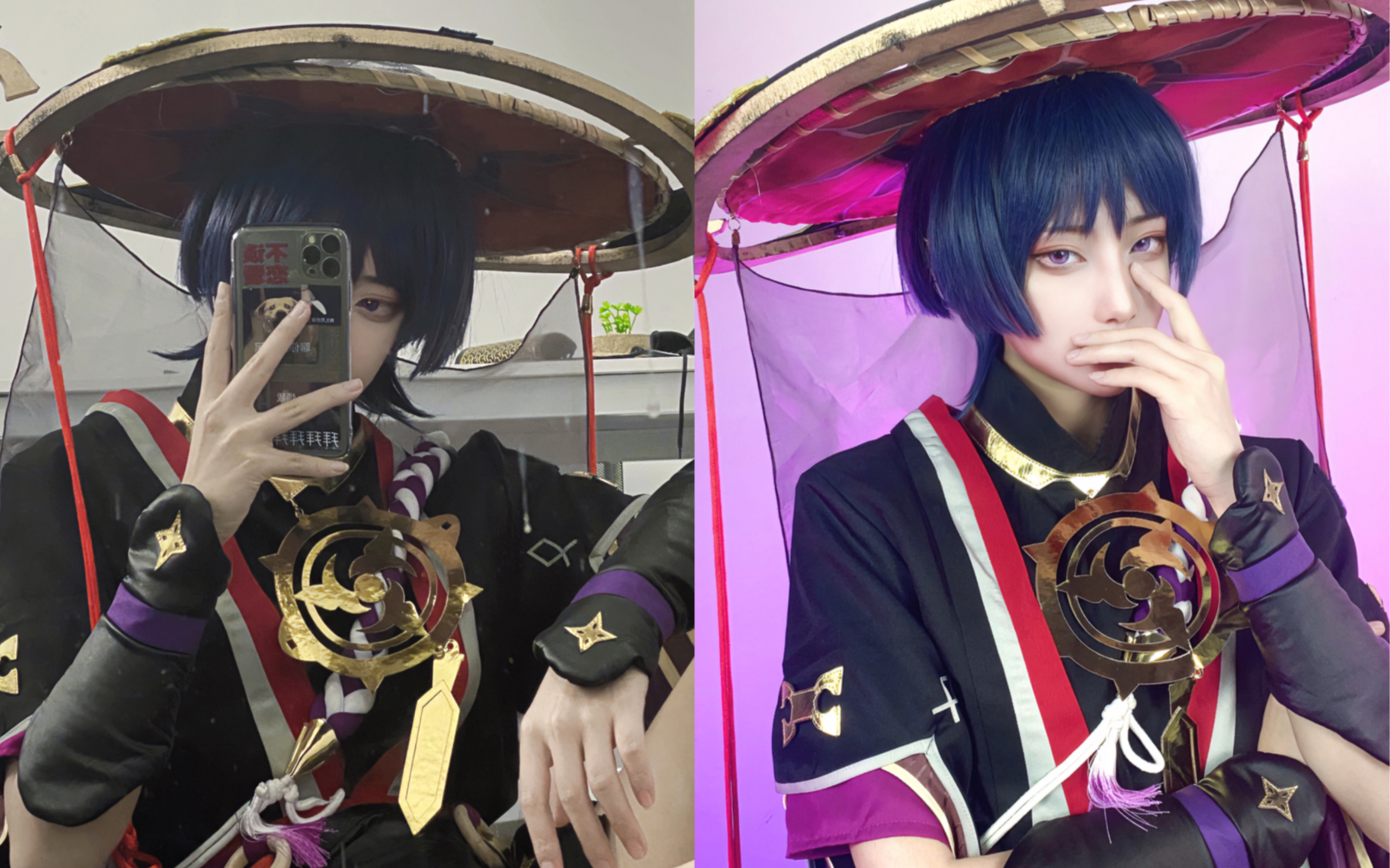 【散兵cos】出个不给摸的散兵 微瑕_哔哩哔哩_bilibili