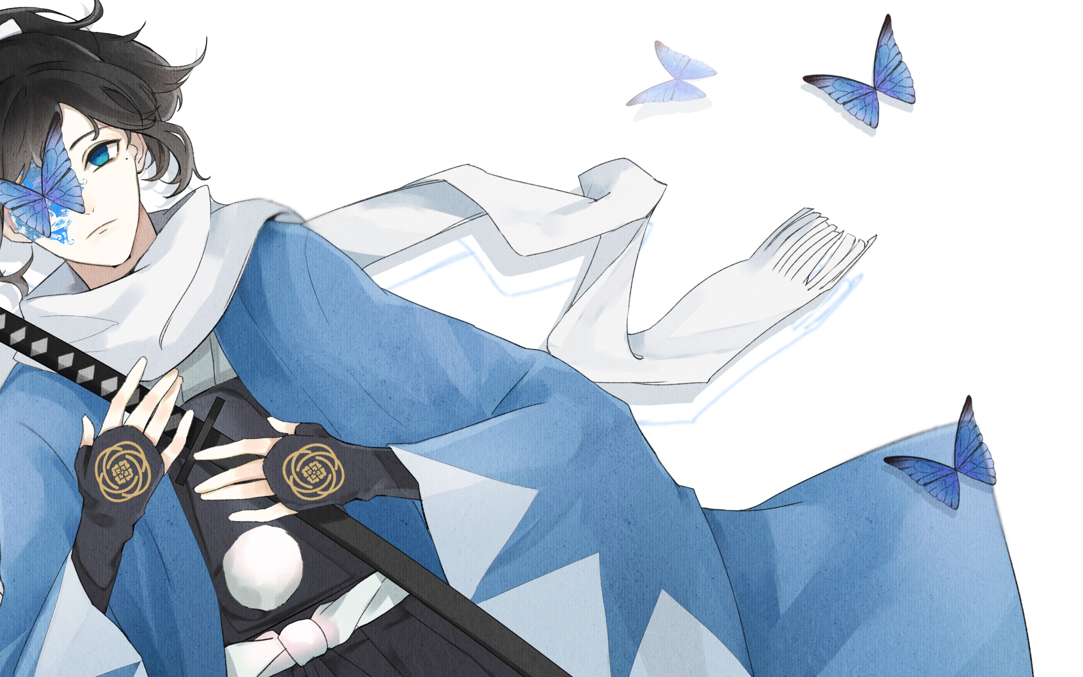 刀剑乱舞手书群青