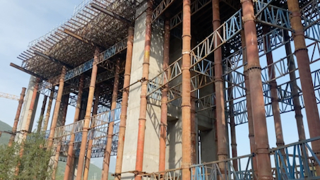 现浇箱梁,钢管 盘扣支架