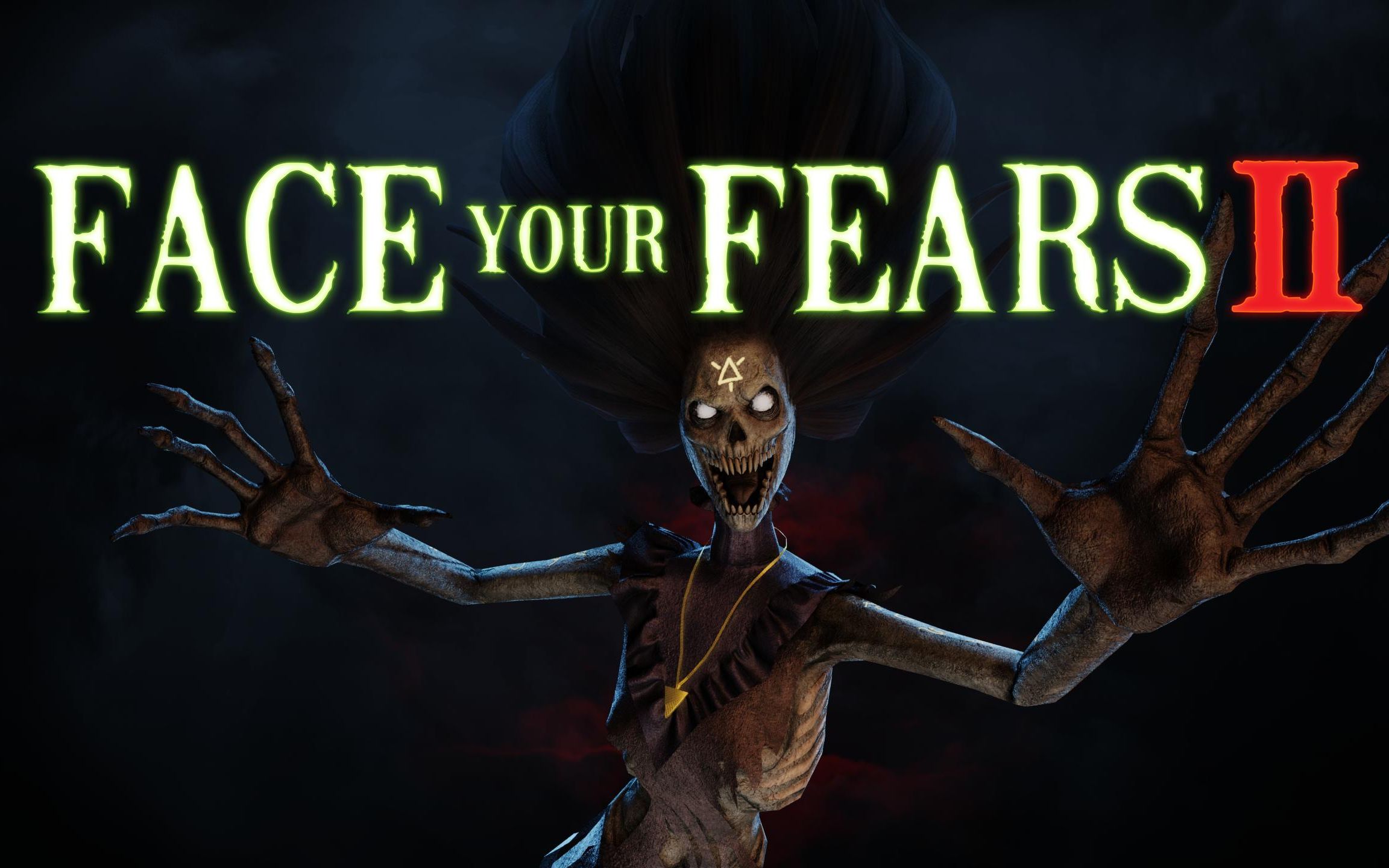 [图]Oculus Quest 2 Gameplay | 恐怖小游戏 Face Your Fears 2 (VR)