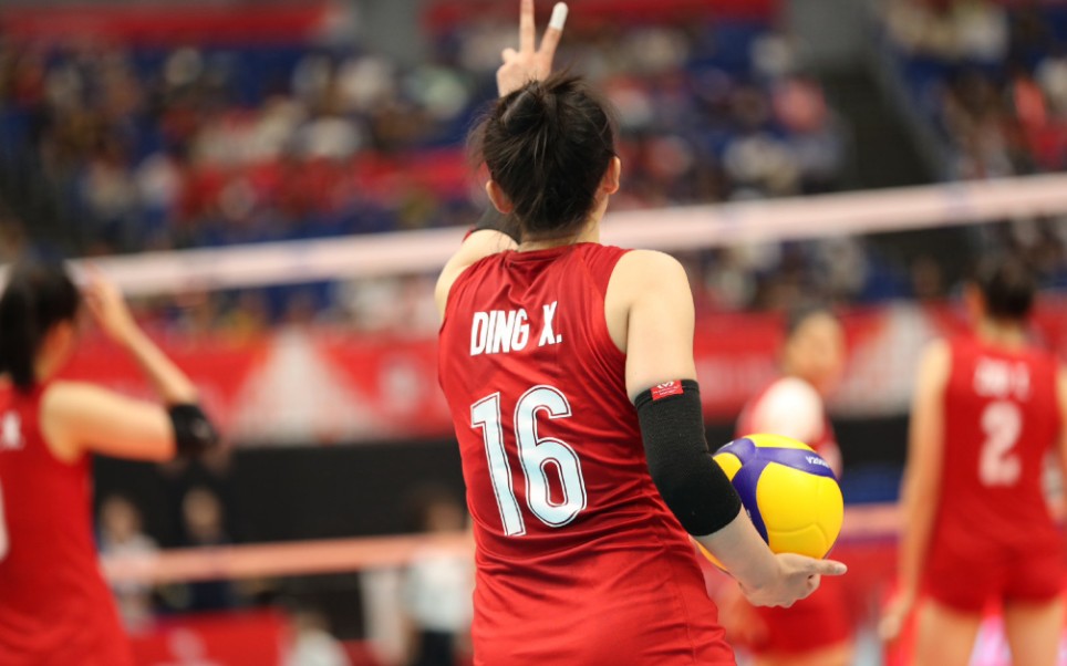 【丁霞】暴扣 2019女排世界杯 中国vs荷兰 丁霞扣球