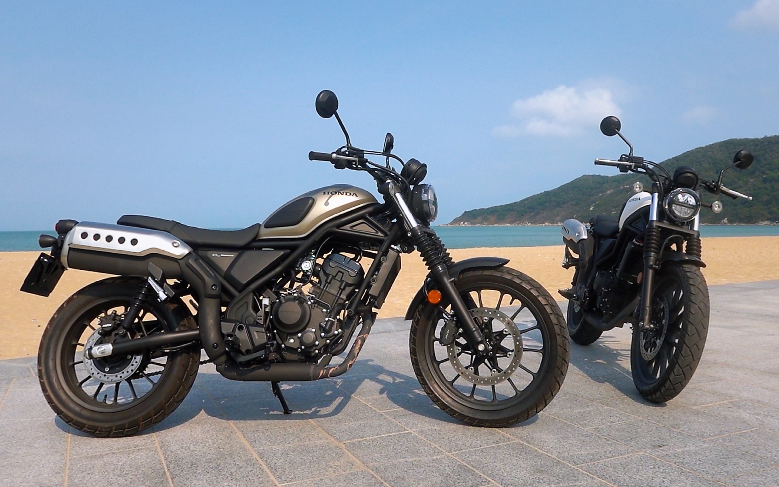 实拍:本田cl300的十大细节!你的第一台复古攀爬?