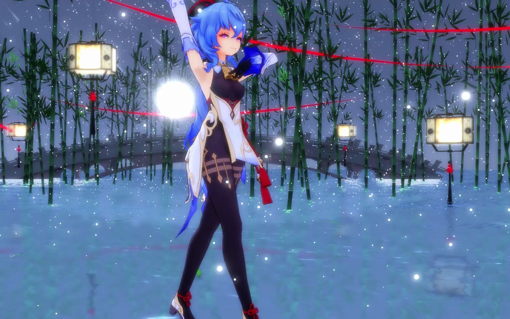 [图]【MMD/甘雨/恋人心】标题没想好