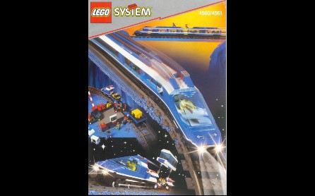 乐高火车45604561铁路快运速组评测