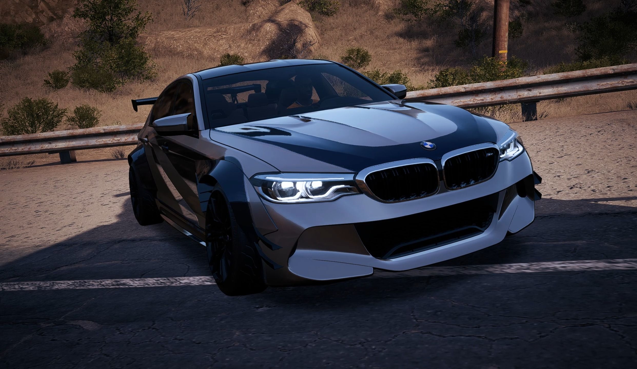 【极品飞车20:复仇】宝马m5漂移,看这性感的屁股