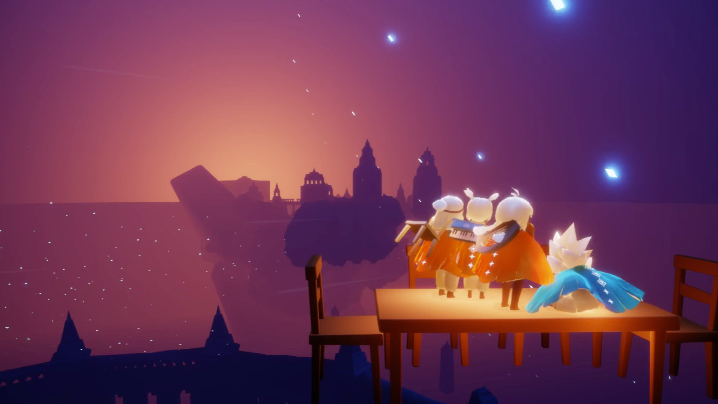 光遇暖暖无声交流之千鸟城