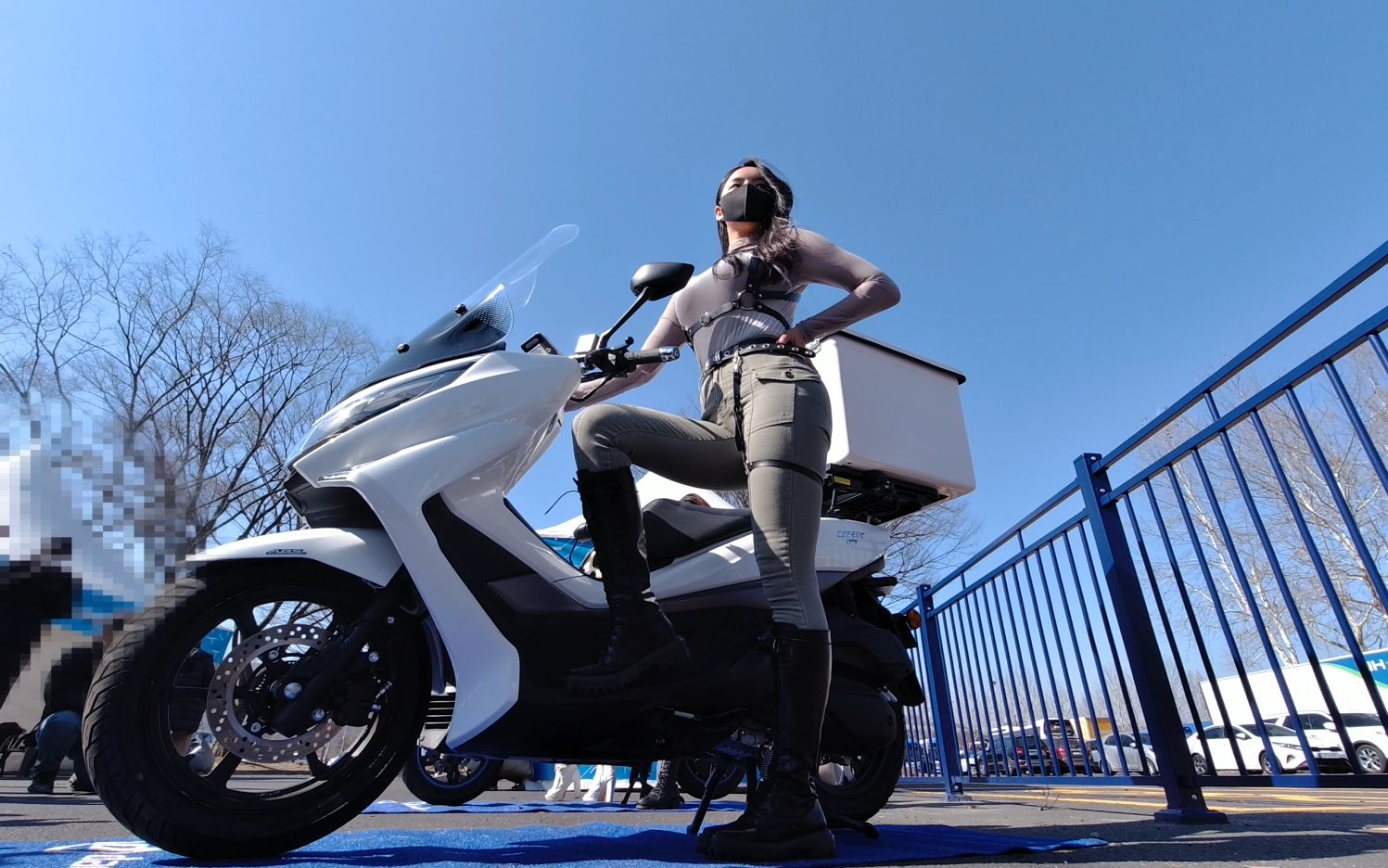 4k模特徐妍另一个角度220227fancam