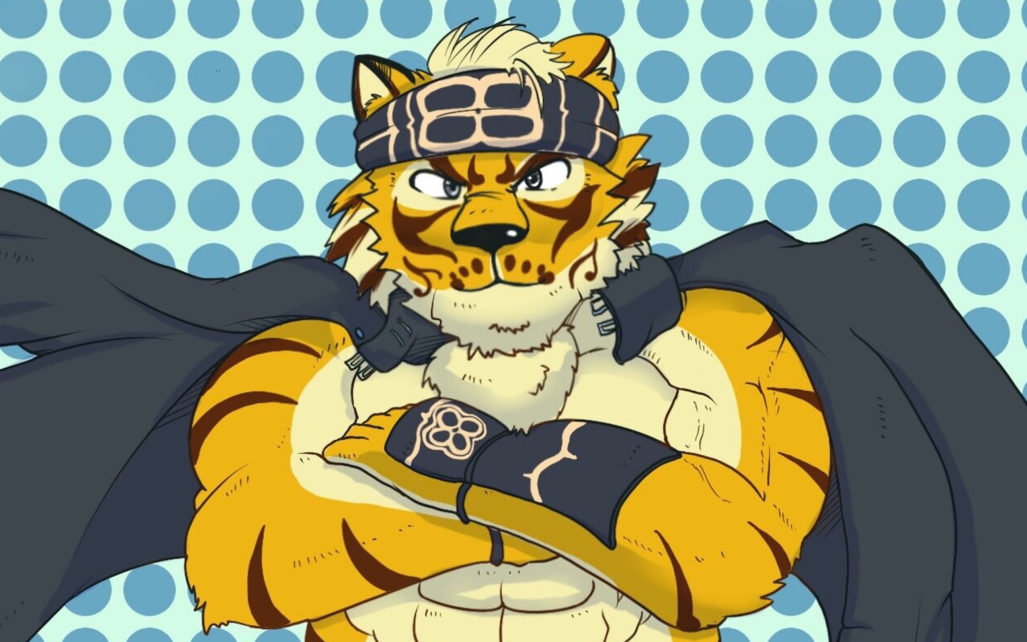 furry家有大猫虎爷你怎么穿了神威的衣服