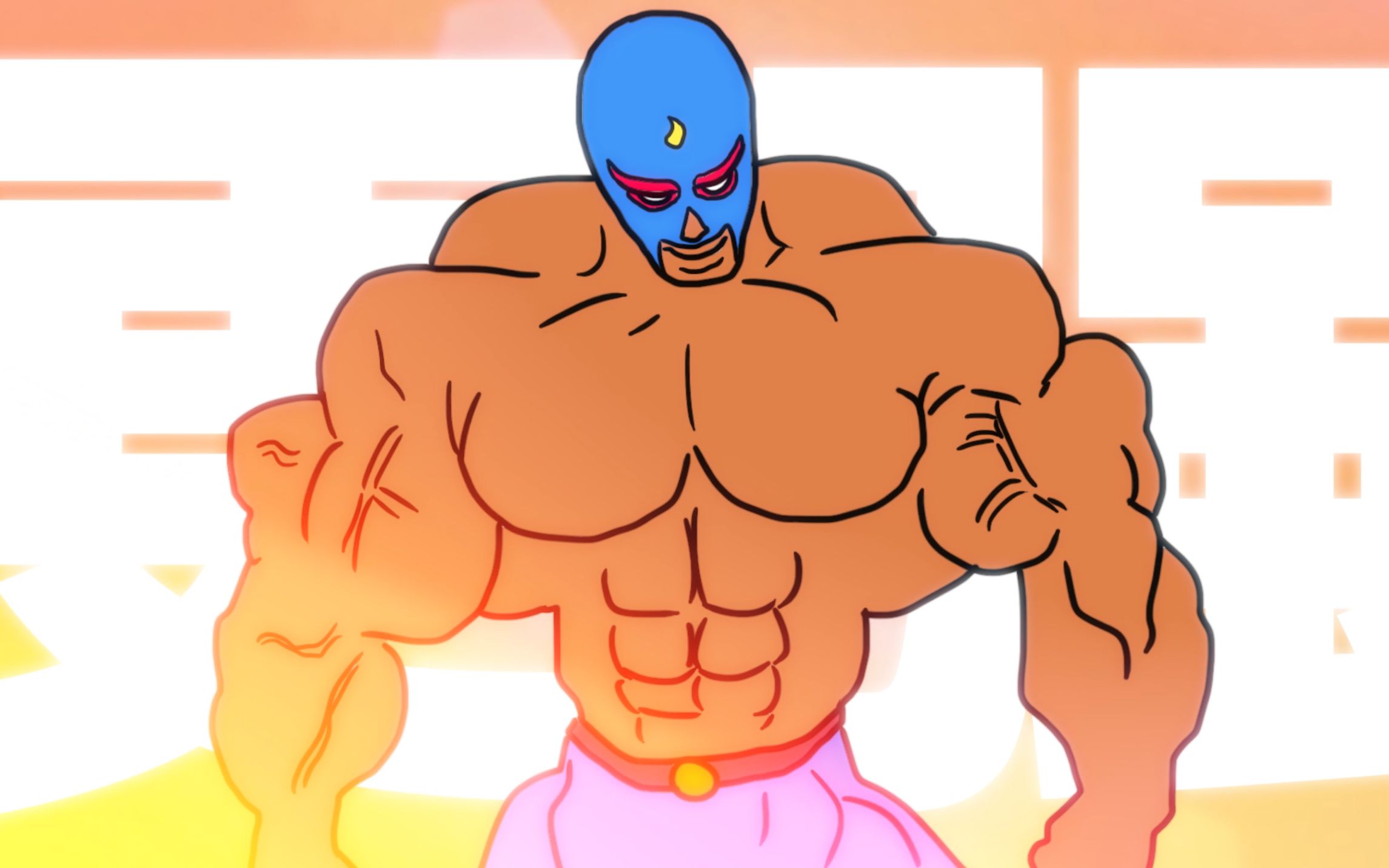 活动作品阿强更大更好更强的橡皮人