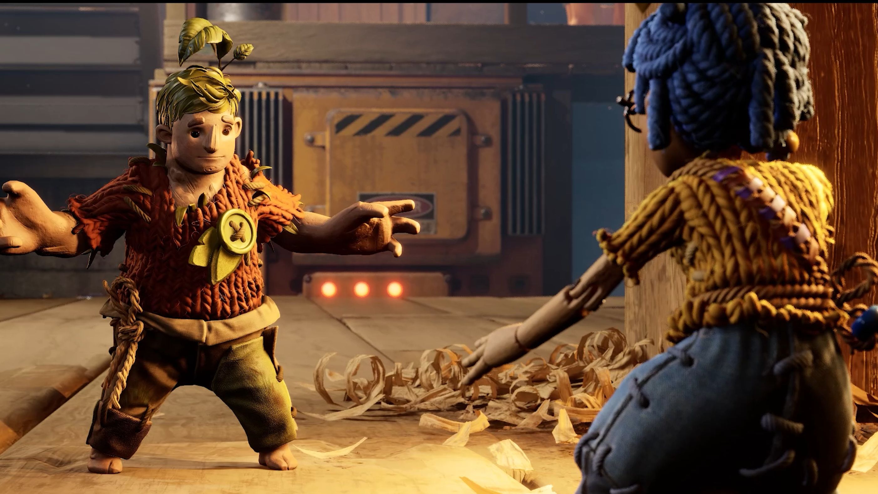 跟喜欢的女生玩双人成行实况