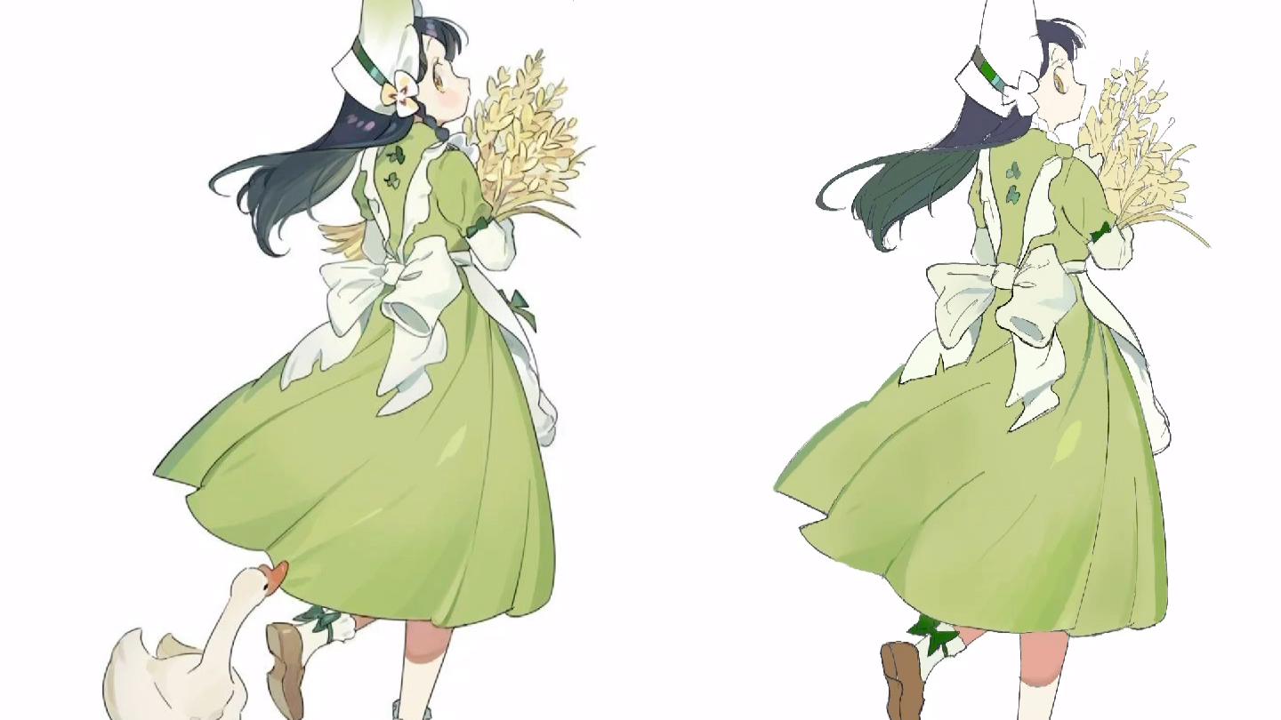 【krenz】k大幼儿园普通图包打型加上色