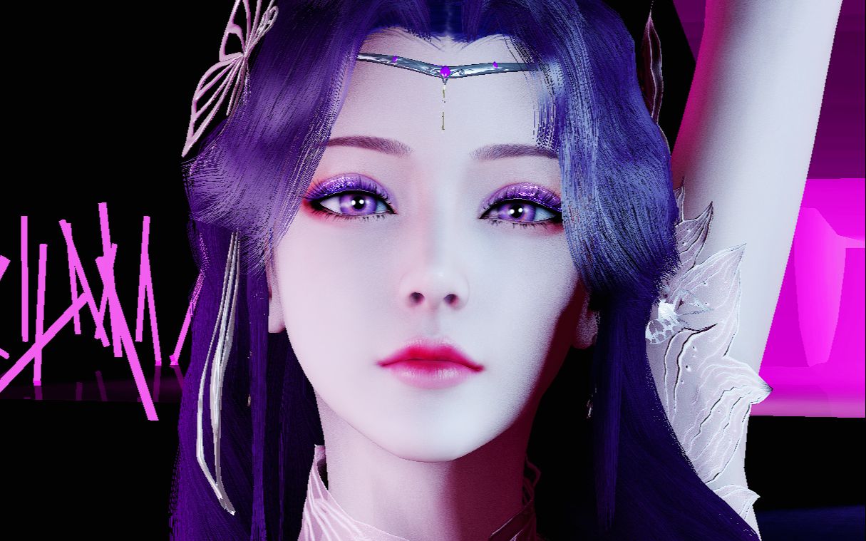 云曦花月成双#虚拟主播#虚拟人#元宇宙美女