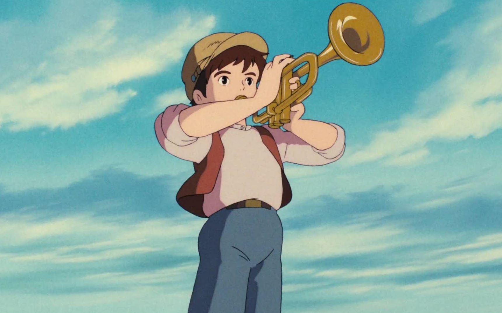 活动作品小号白鸽与少年