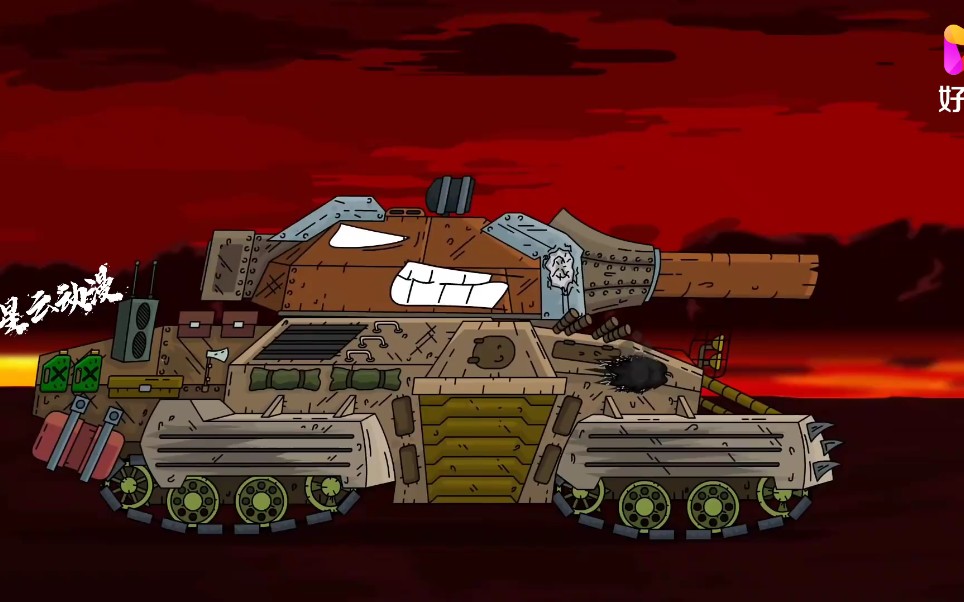 坦克世界动画:死亡角斗士,拉特大战kv45_哔哩哔哩_bilibili