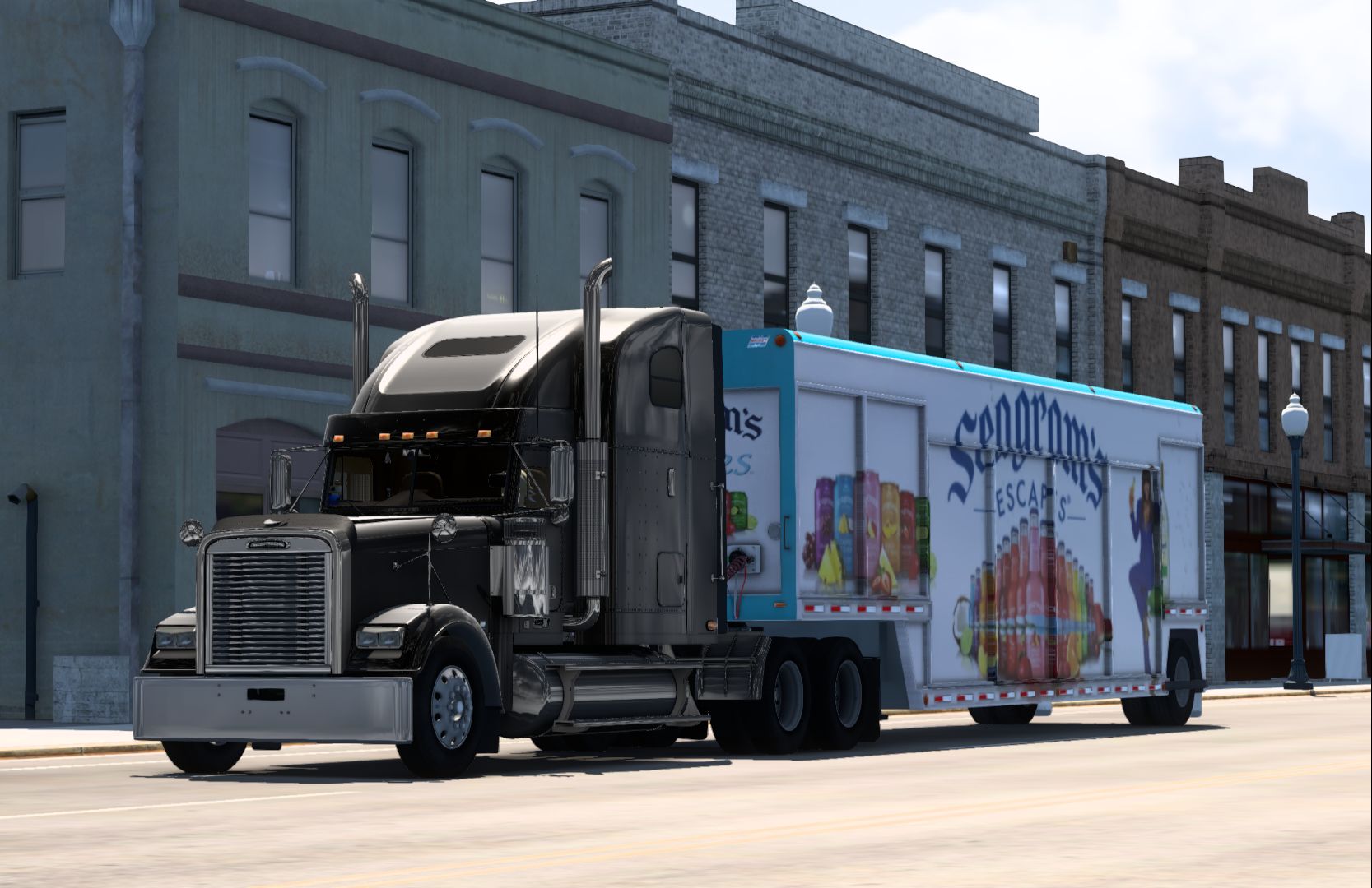 49版本 虎胆龙威同款福来纳freightliner classic xl