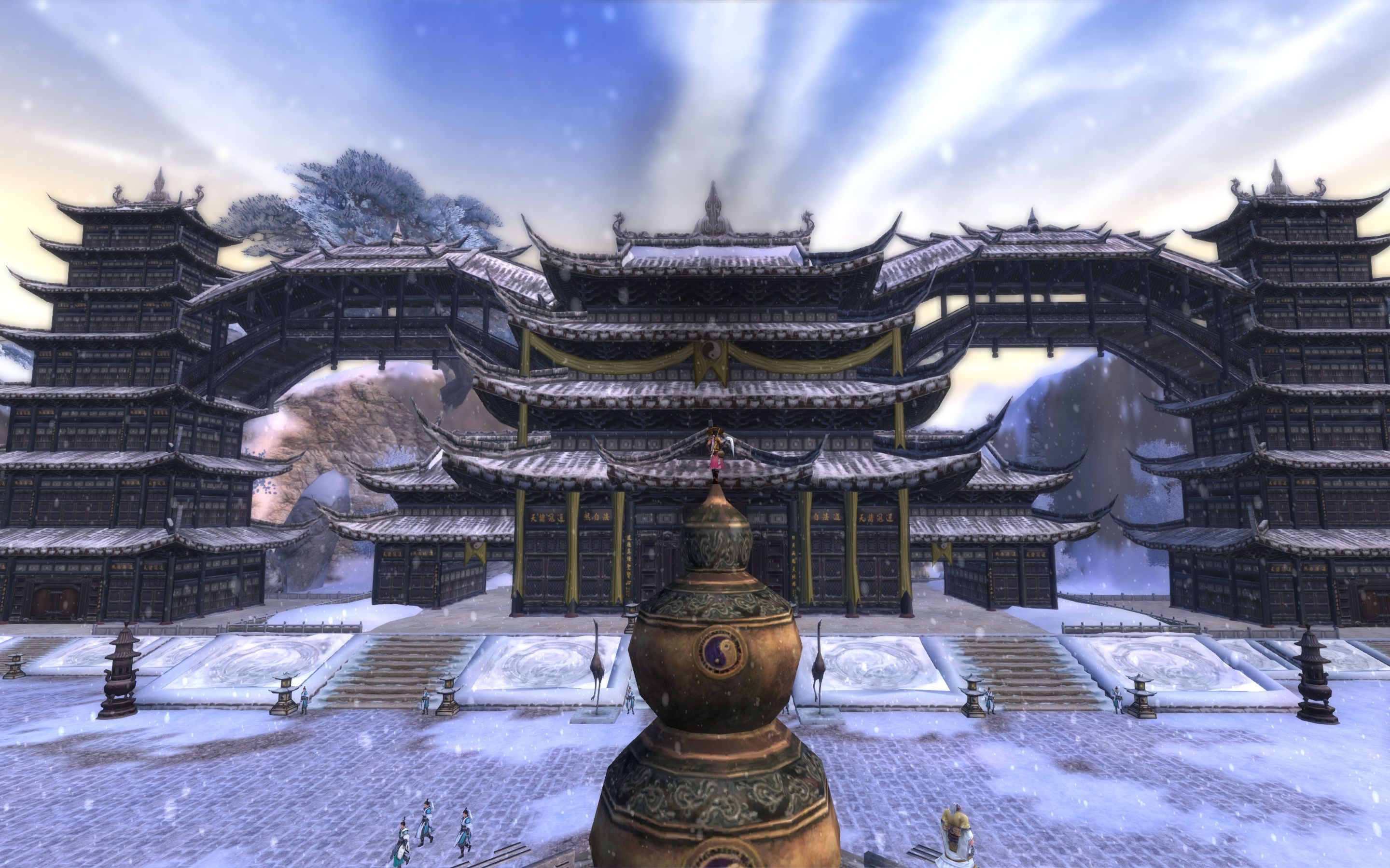 【渣新的日常记录】12天小纪念---龙门风沙大,纯阳好个冬