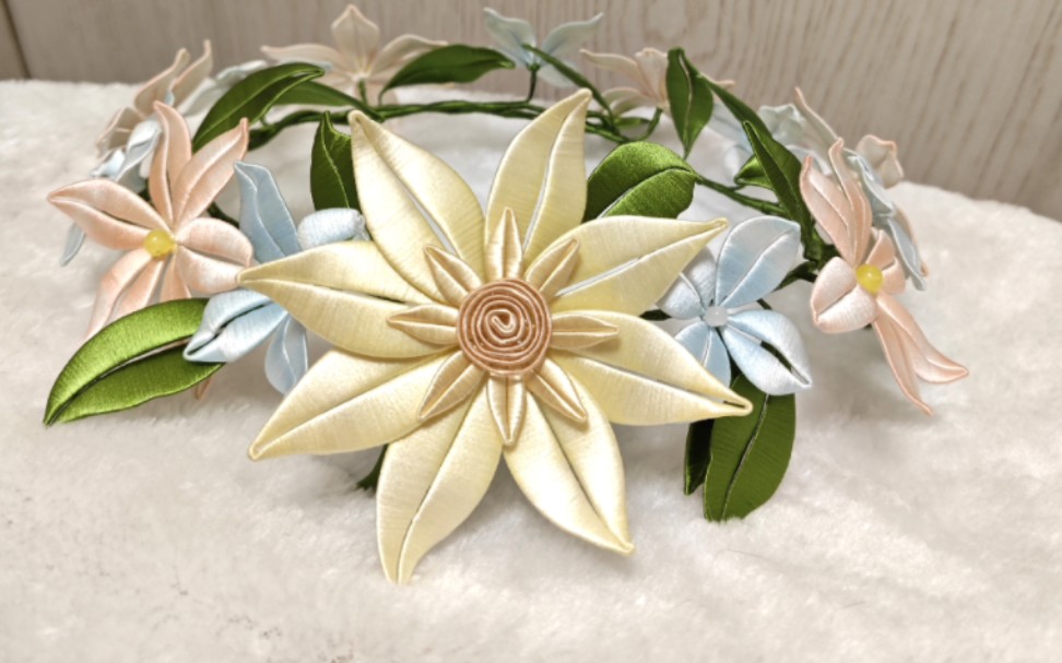 非遗缠花原神兰那罗花环