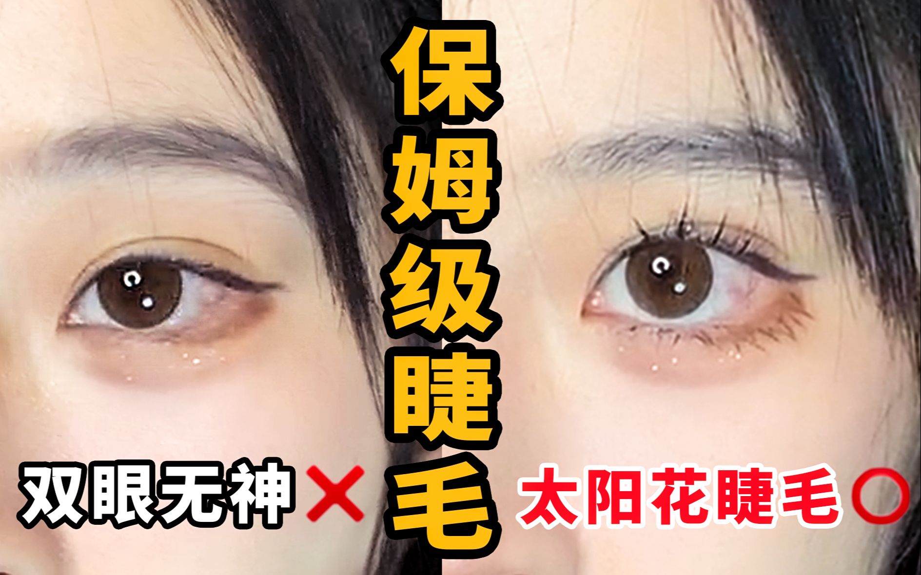 【夫人不吃鱼】眼妆教程|超实用放大眼睛的睫毛教程,附下睫毛详细化法!学会就是睫毛精!哔哩哔哩bilibili