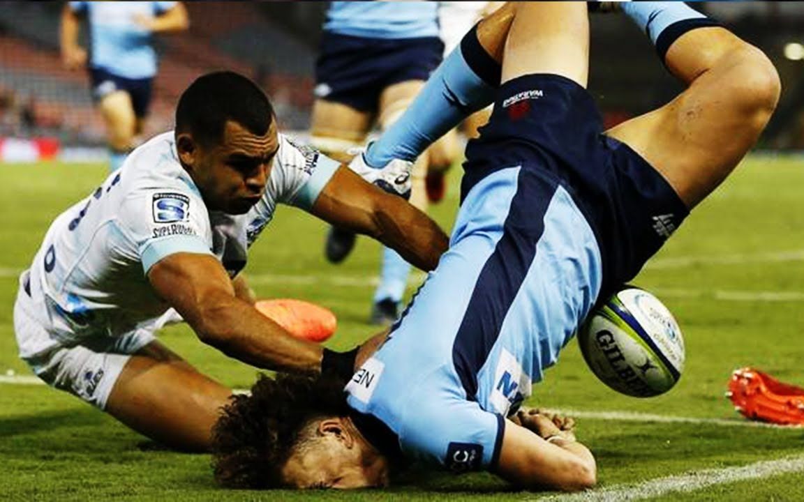 【英式橄榄球】33个橄榄球员被大力冲撞的瞬间