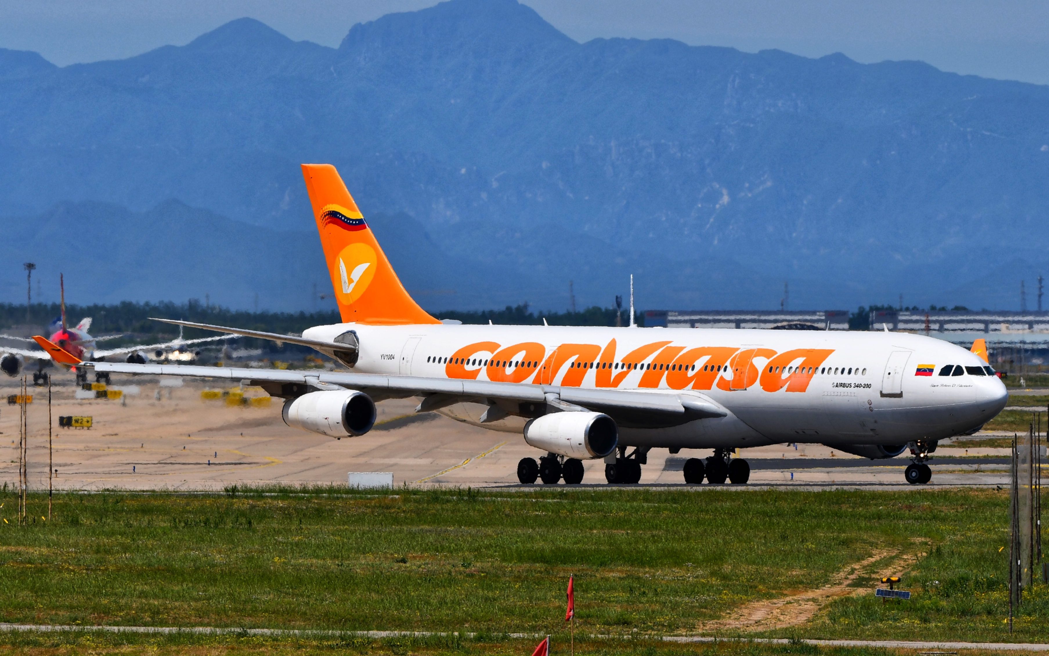 【pek】全跑起飞~委内瑞拉联合航空5apu---a340-200,巴基斯坦777-200