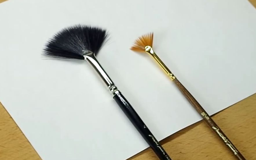 扇形笔的使用技巧