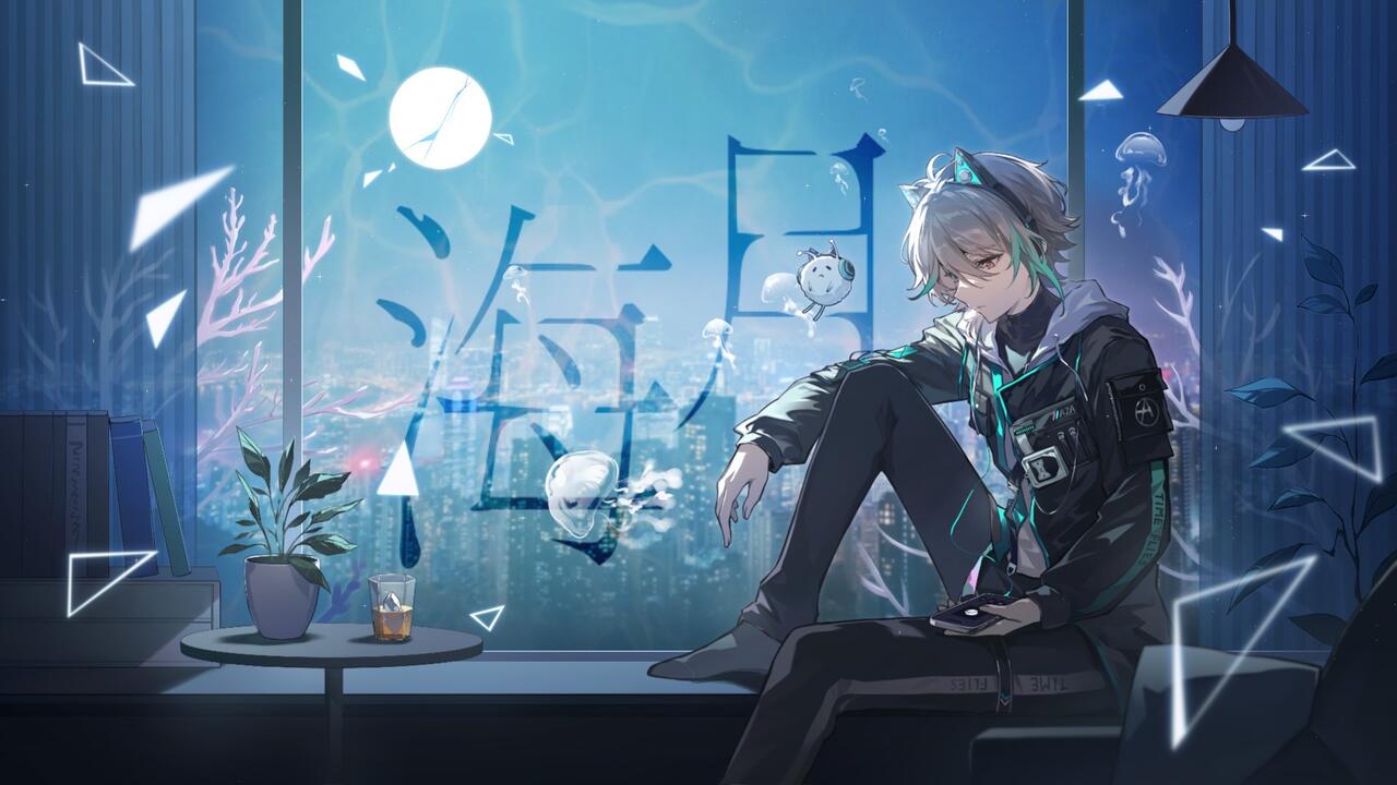 海月」（中文版）/阿萨Aza feat.春野_哔哩哔哩_bilibili