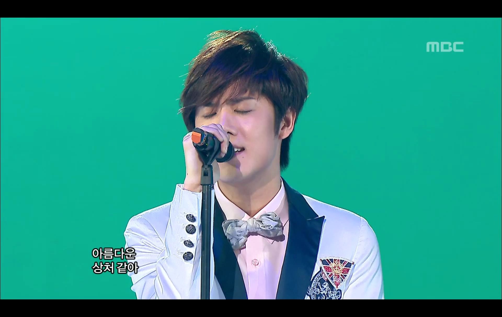 (k-pop现场)ss501 - 《因为我太傻》, music core 20090207