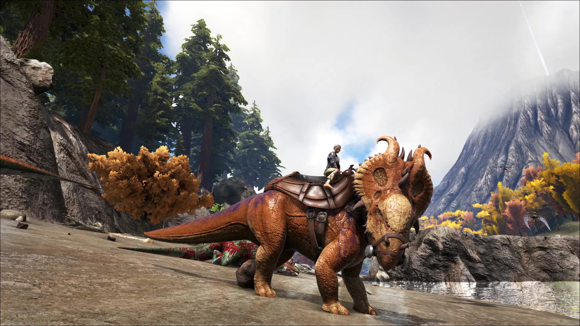 【肉 方舟:恐龙1206麝足兽与稀有花朵