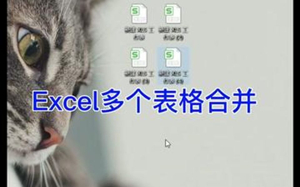 10秒教你用Excel把多表格合并成一个表格里,学废这招小白也可以成办公高手哔哩哔哩bilibili