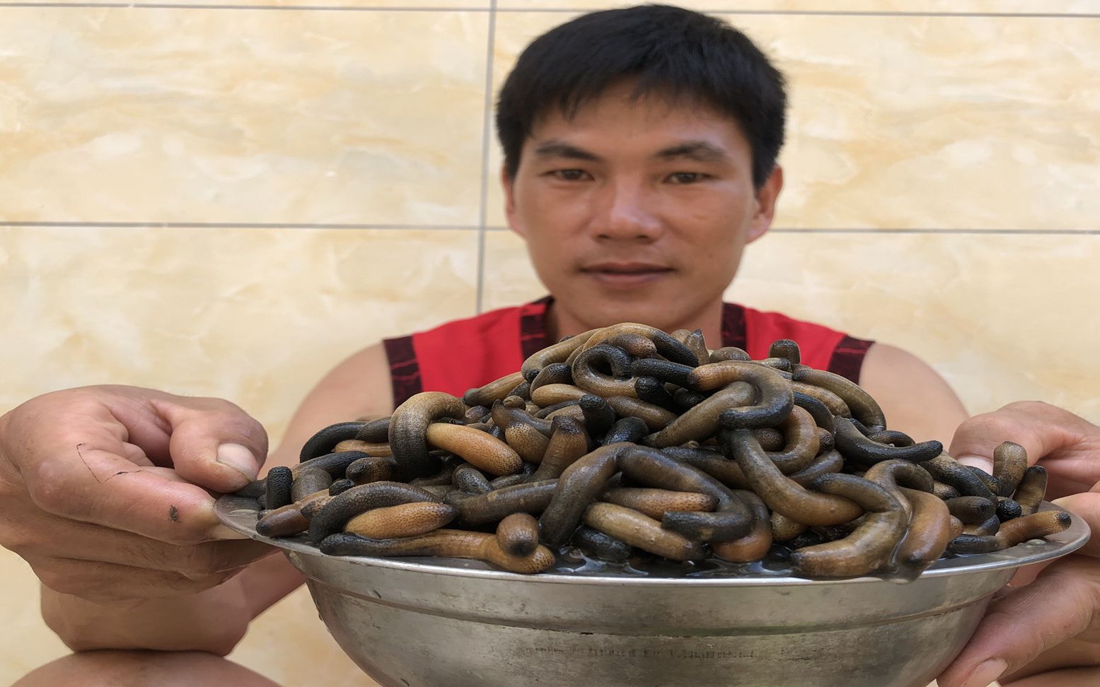 赶海挖泥丁,这种海鲜很多人没见过,阿广教大家怎样