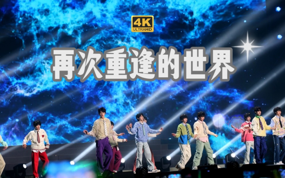 【4k60fps】tf家族四代《再次重逢的世界|2024年新年音乐会|盛放