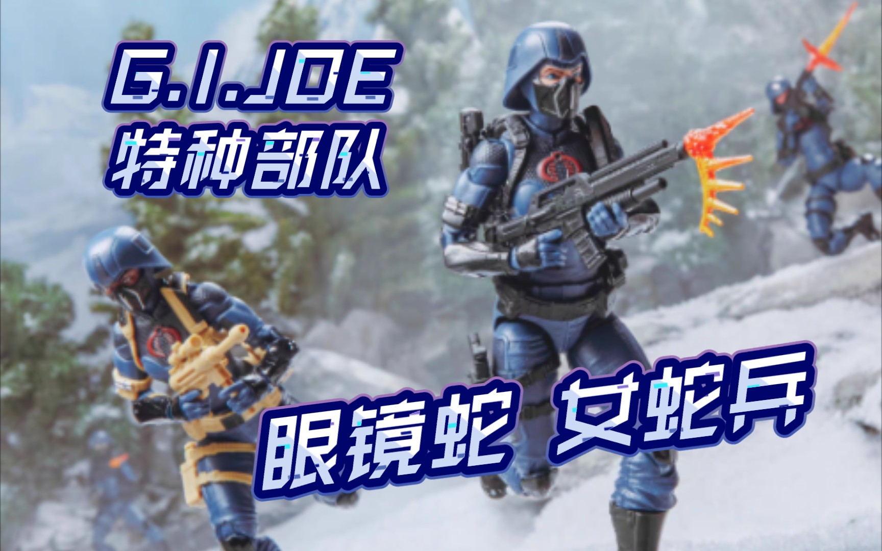 [图][玩具废柴]分享696 孩之宝 G.I.JOE 特种部队 机密档案 眼镜蛇 女蛇兵