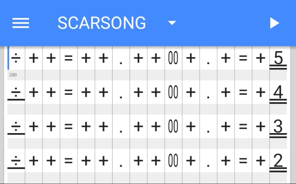 scarsong图片