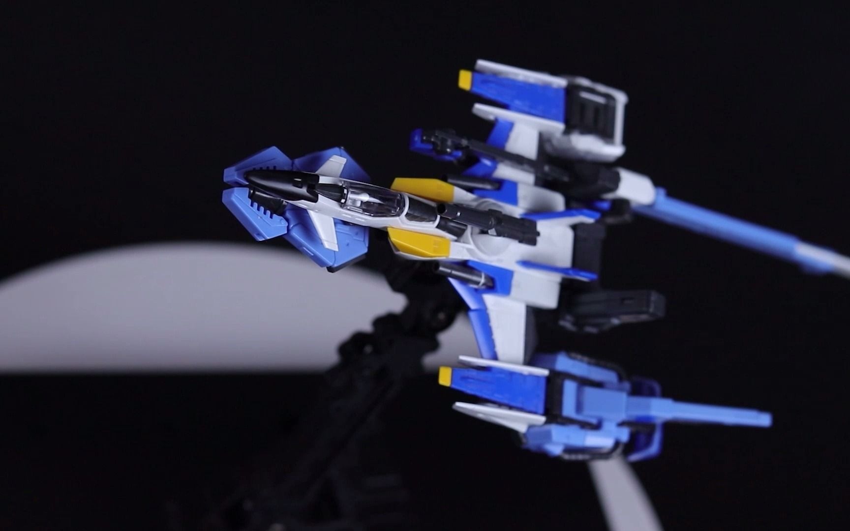 【拼装展示】万代rg剑装强袭,空中霸王,全装搭载