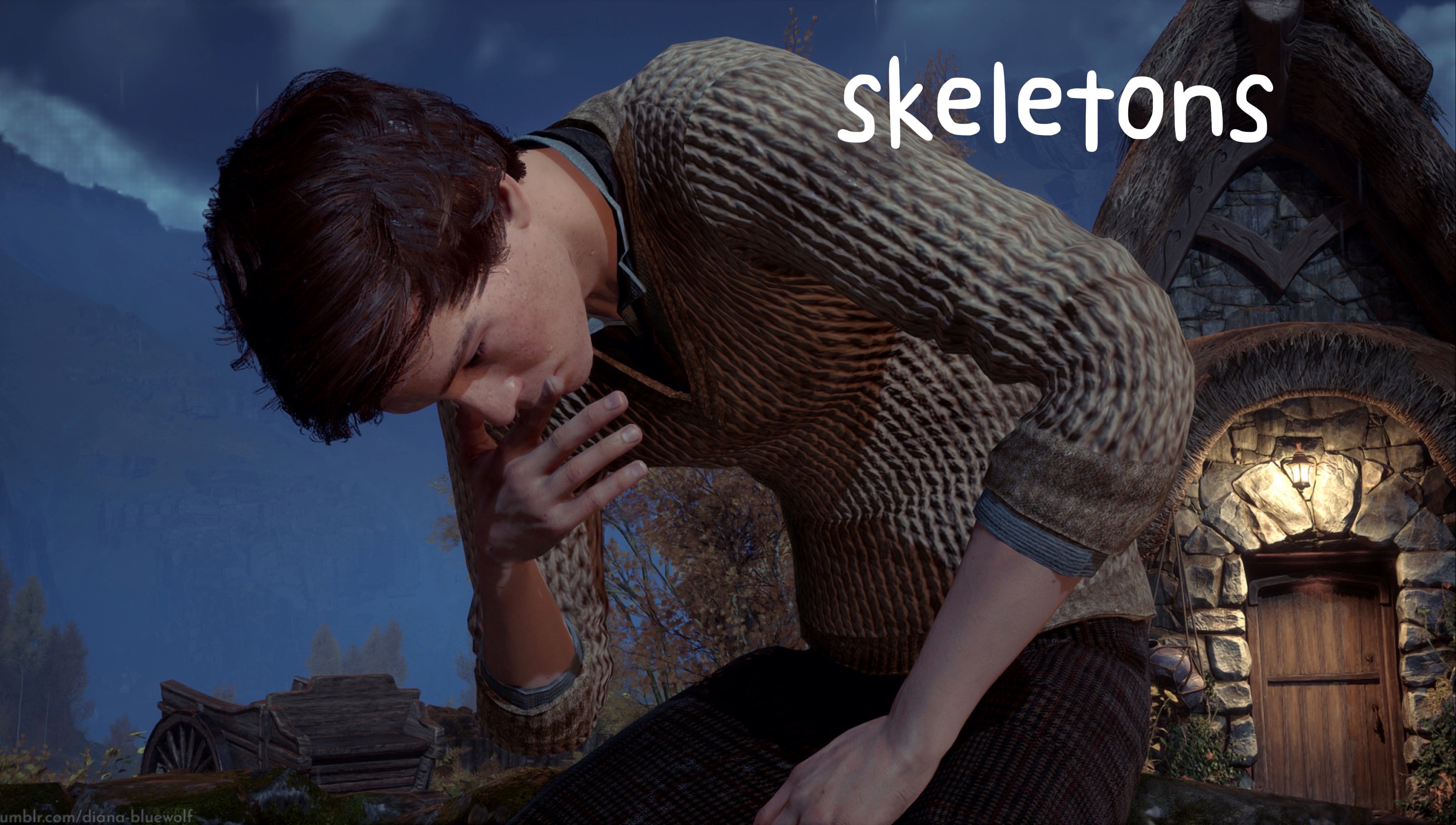 【ai塞包】skeletons 今天的歌词有点丧,但曲很安静