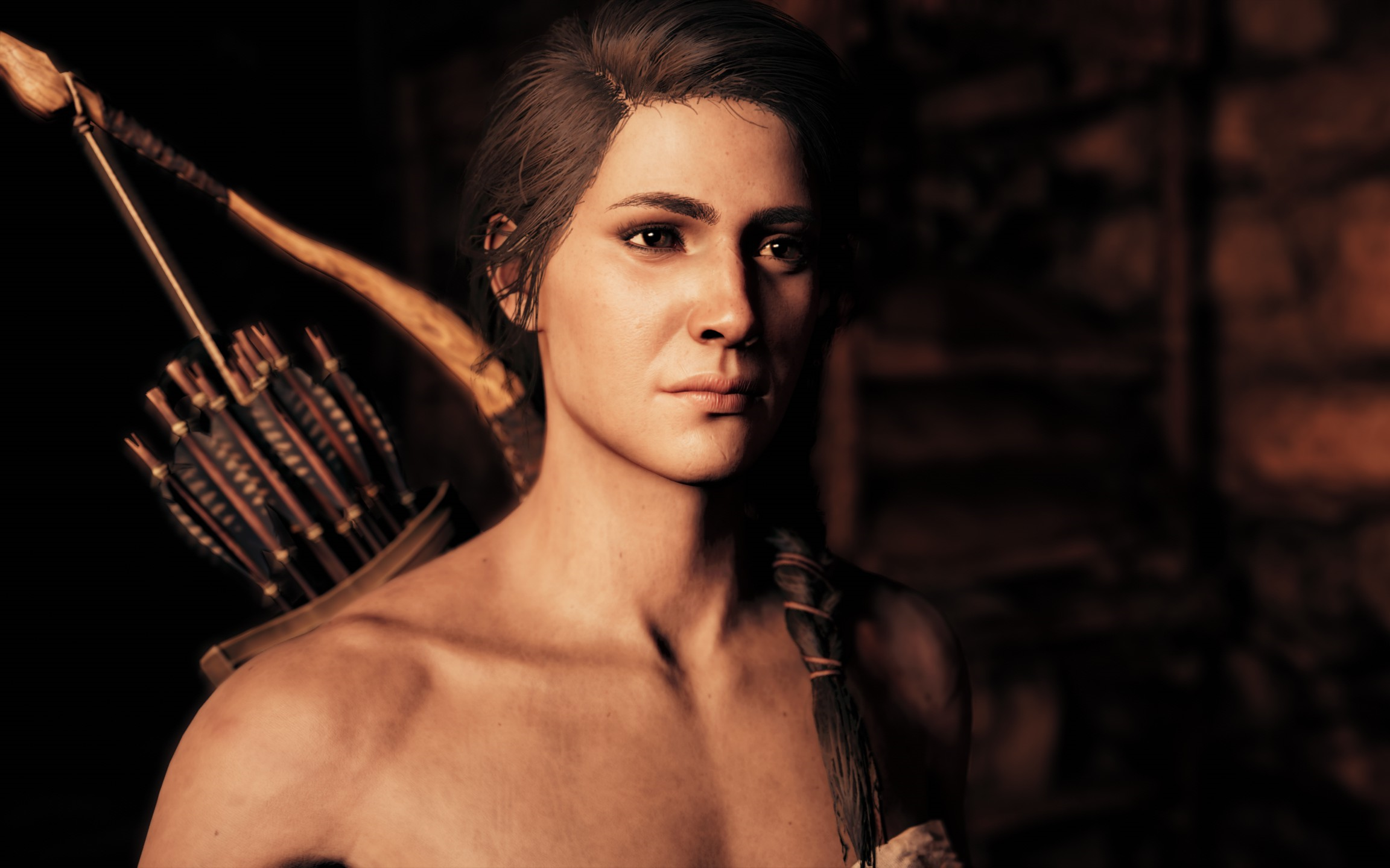 刺客信条奥德赛 当一个战士非要只射箭来打征服战时的惨状 噩梦难度