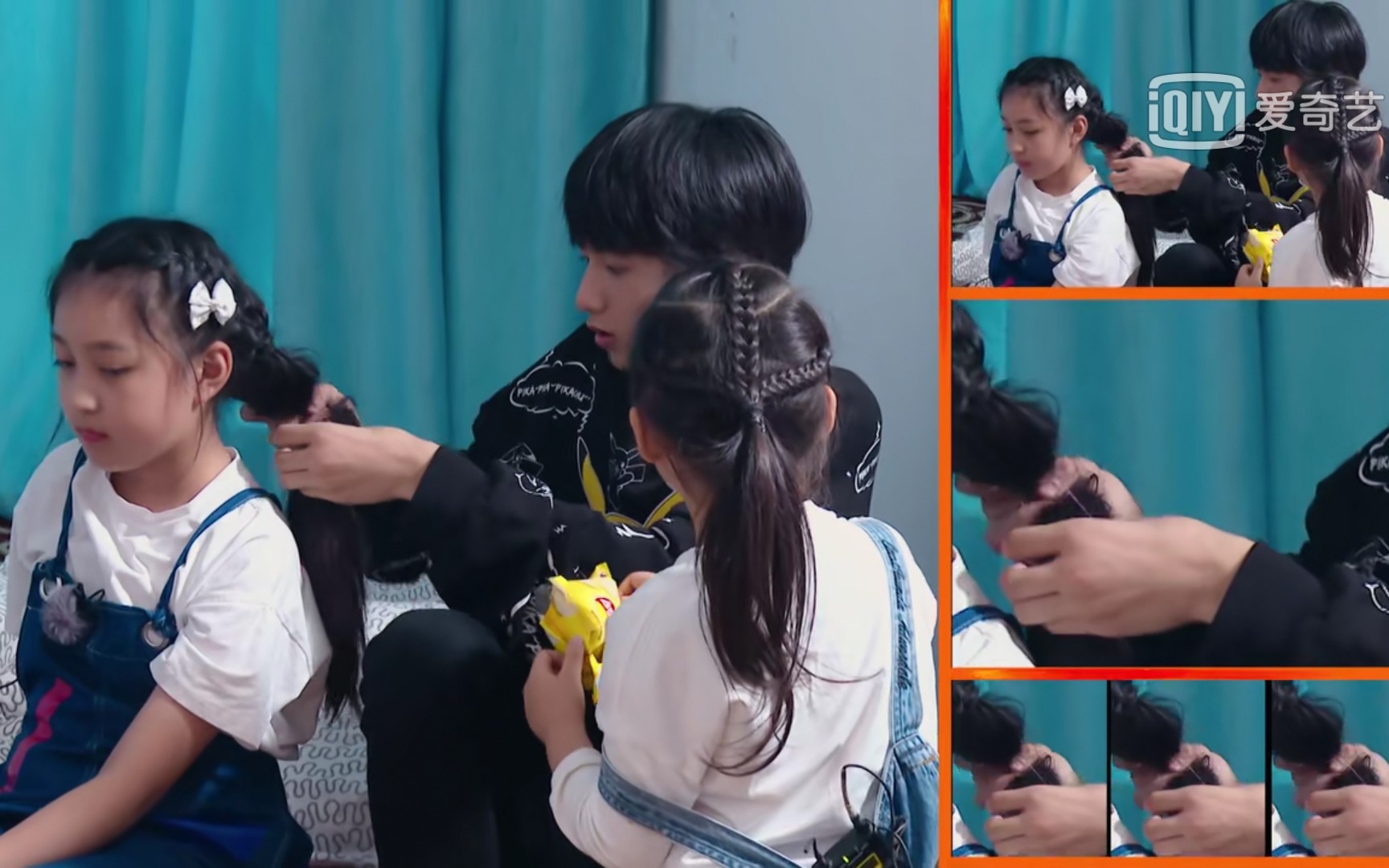 刘耀文文哥带娃记下我喜欢炎龙铠甲