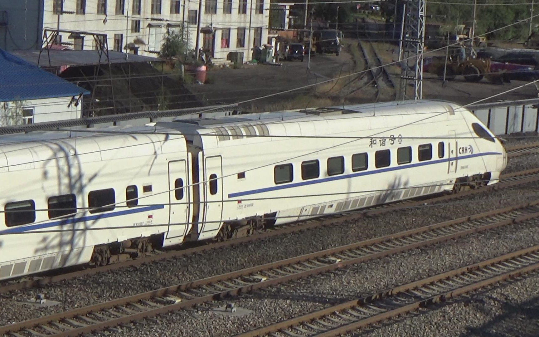 crh5g-5145 d6918次(齐齐哈尔-哈尔滨)出平齐线齐北场 2018.09.