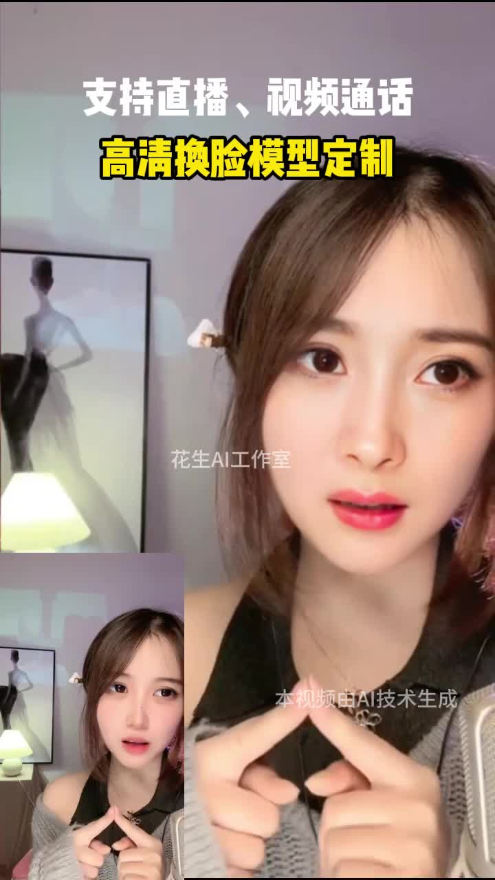 实时换脸之幂幂,支持直播换脸视频通话换脸