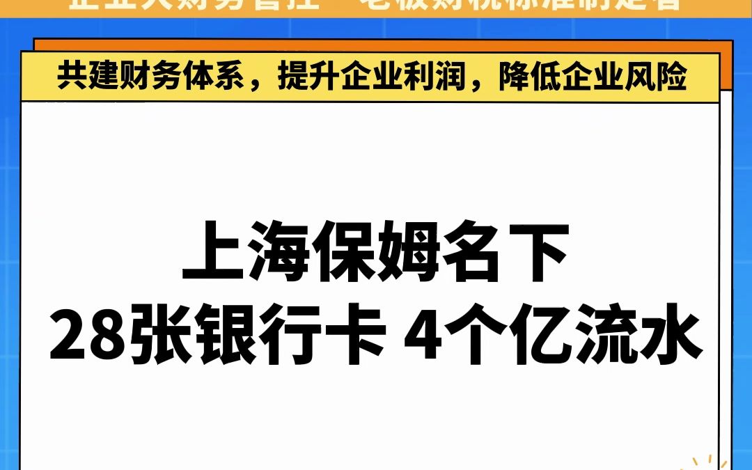 上海保姆名下28张银行卡 4个亿流水哔哩哔哩bilibili