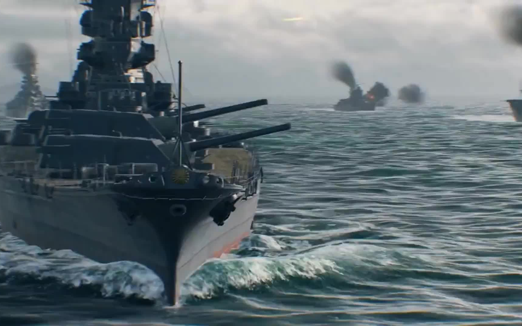 【战舰世界】决战大洋之巅 用或其他应用扫描二维码 点赞 cg:战舰世界