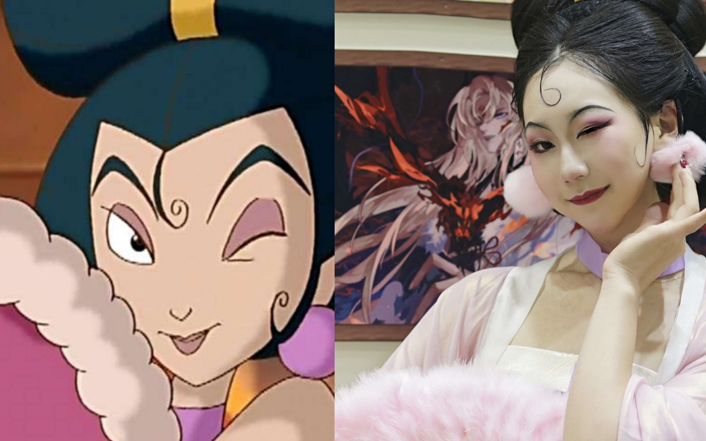 【六一限定】哪吒传奇苏妲己cos 大王～不来看看嘛～_哔哩哔哩_bili