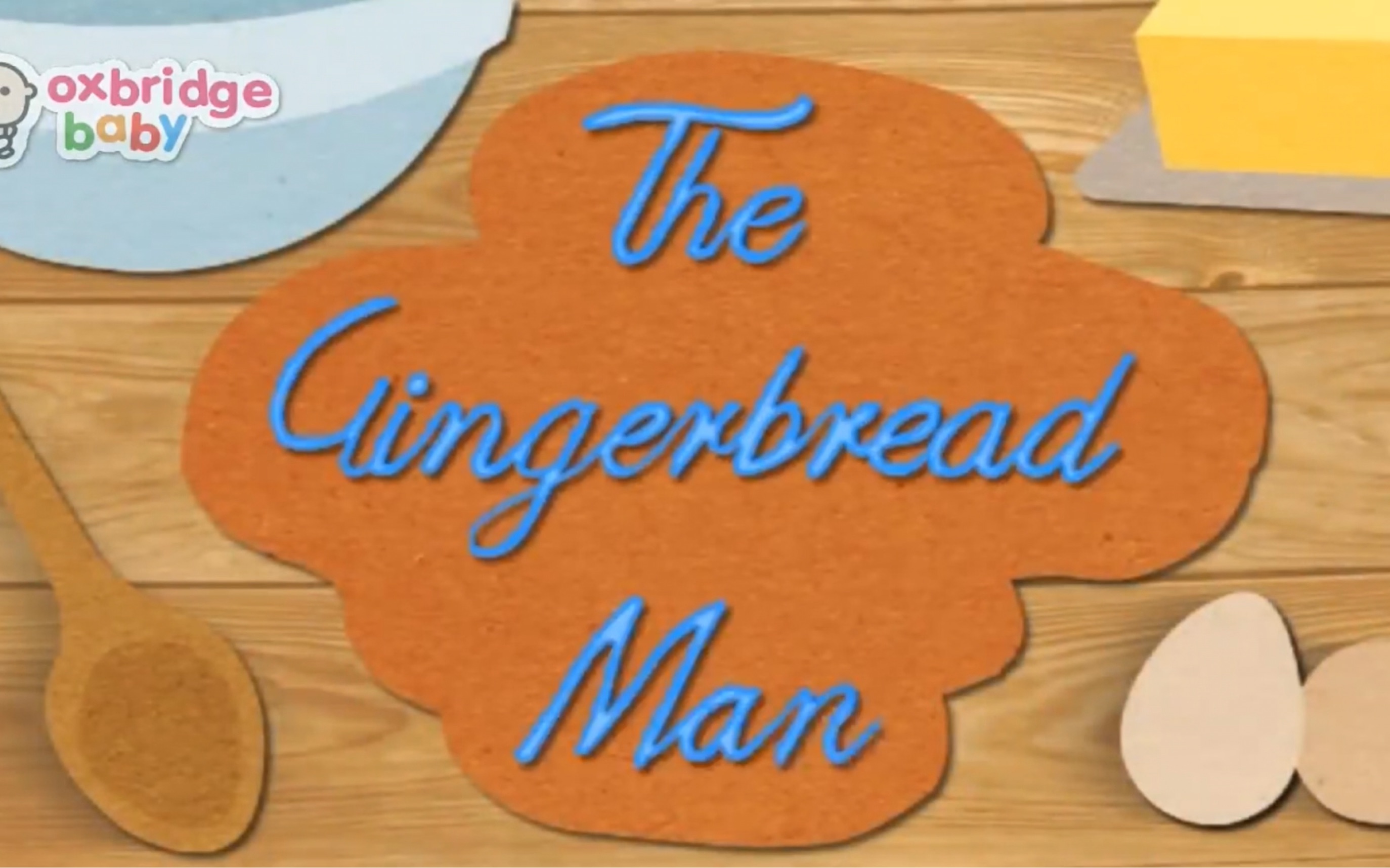 经典英文启蒙故事The Gingerbread Man姜饼人哔哩哔哩bilibili