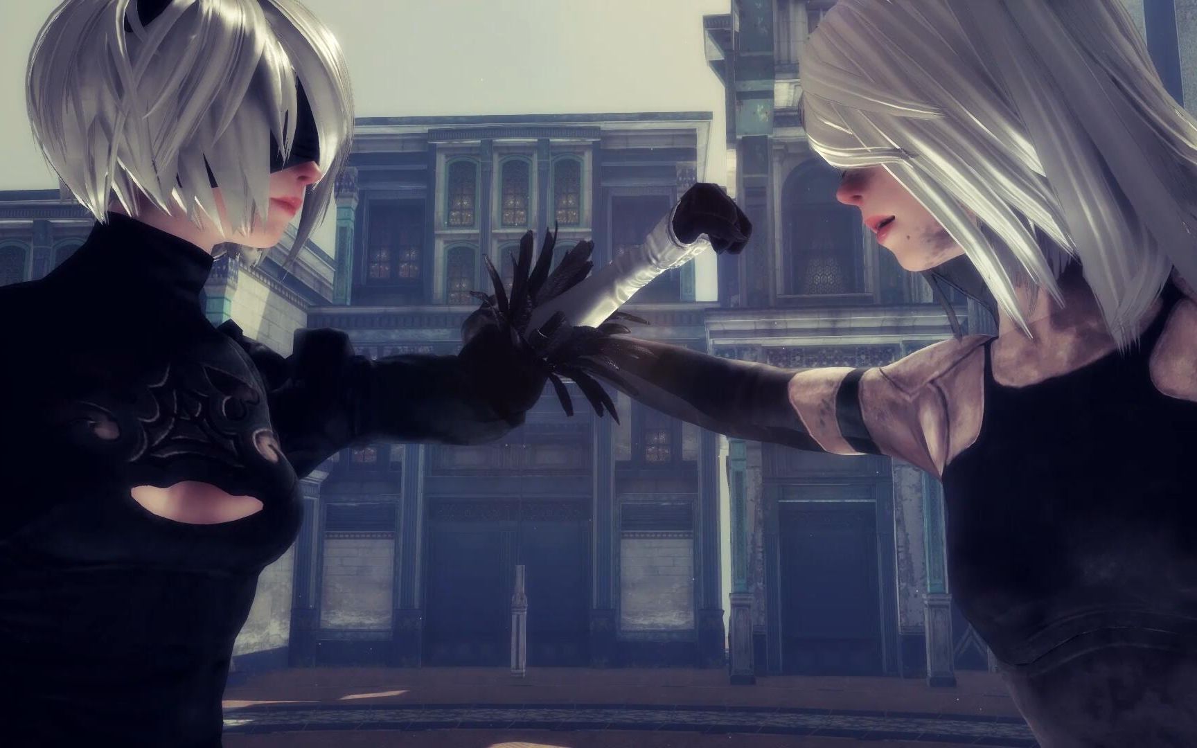 【mmd】通行(nier:automata a2 2b 9s)