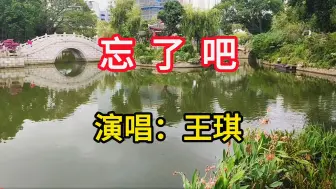 王琪演唱《忘了吧》， 富有感染力的歌声，仿佛在诉说凄美的故事