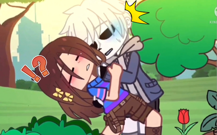 【undertale/中文字幕】害羞的sans