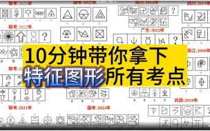 Tải video: 【图形推理】——10分钟拿下特征图形所有考点